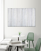 Obraz Biela drevená stena 1579